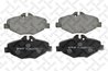 Set placute frana Stellox 1001 002-SX