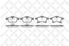 SET PLACUTE FRANA STELLOX 1047 002-SX - Compatibil cu CHEVROLET, OPEL