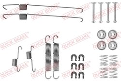 SET ACCESORII SABOTI FRANA QUICK BRAKE 105-0001 - Compatibil cu DAIHATSU, SUBARU, SUZUKI