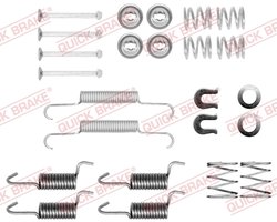 SET ACCESORII SABOTI FRANA QUICK BRAKE 105-0010 - Compatibil cu CITROEN, JEEP, MAZDA, MITSUBISHI, PEUGEOT, SUBARU