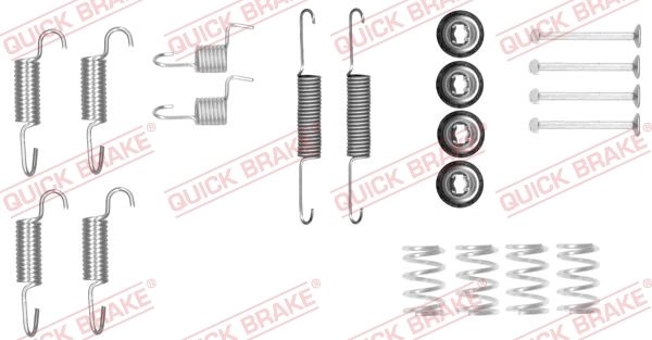 Set accesorii saboti frana QUICK BRAKE 105-0025