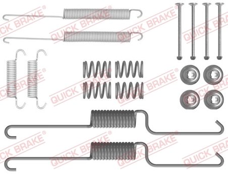 Set accesorii saboti frana QUICK BRAKE 105-0026X-02