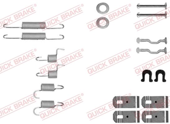 Set accesorii saboti frana QUICK BRAKE 105-0028