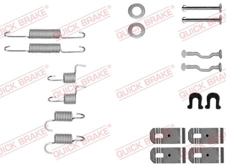Set accesorii saboti frana QUICK BRAKE 105-0028