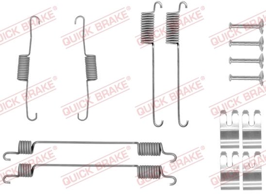 SET ACCESORII SABOTI FRANA QUICK BRAKE 105-0030 - Compatibil cu FORD
