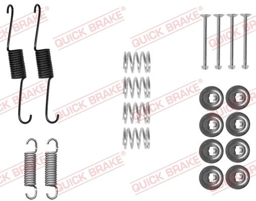 SET ACCESORII SABOTI FRANA QUICK BRAKE 105-0031 - Compatibil cu NISSAN, TOYOTA