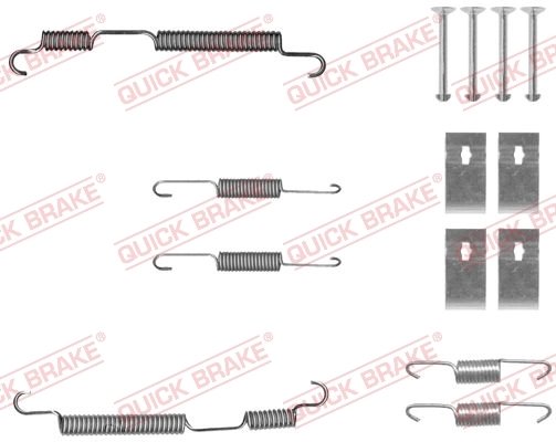 Set accesorii saboti frana QUICK BRAKE 105-0050