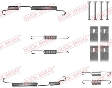 Set accesorii saboti frana QUICK BRAKE 105-0050