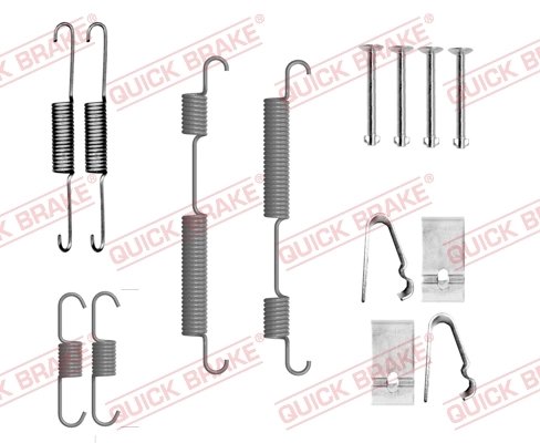 Set accesorii saboti frana QUICK BRAKE 105-0054