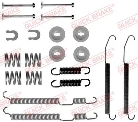 SET ACCESORII SABOTI FRANA QUICK BRAKE 105-0075 - Compatibil cu SUBARU