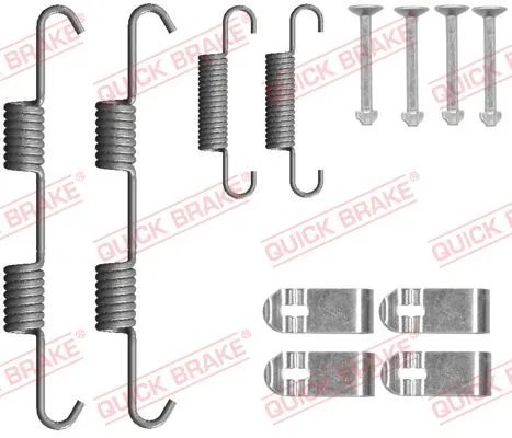 SET ACCESORII SABOTI FRANA QUICK BRAKE 105-0077 - Compatibil cu KIA
