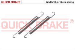 SET ACCESORII SABOTI FRANA QUICK BRAKE 105-0480 - Compatibil cu OPEL, SAAB, VAUXHALL