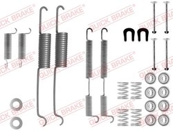 SET ACCESORII SABOTI FRANA QUICK BRAKE 105-0518 - Compatibil cu DAEWOO, FORD, HYUNDAI, ISUZU, NISSAN, RENAULT, TOYOTA