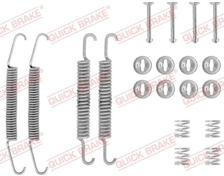Set accesorii saboti frana QUICK BRAKE 105-0548