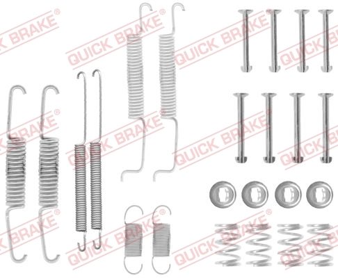SET ACCESORII SABOTI FRANA QUICK BRAKE 105-0569 - Compatibil cu AUDI, SEAT, SKODA, VW
