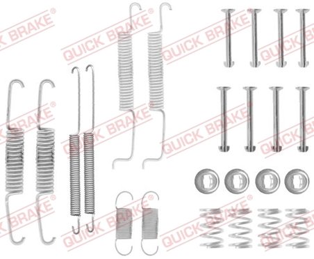 SET ACCESORII SABOTI FRANA QUICK BRAKE 105-0569 - Compatibil cu AUDI, SEAT, SKODA, VW