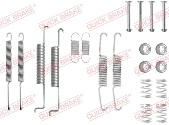 SET ACCESORII SABOTI FRANA QUICK BRAKE 105-0597 - Compatibil cu AUDI, VW