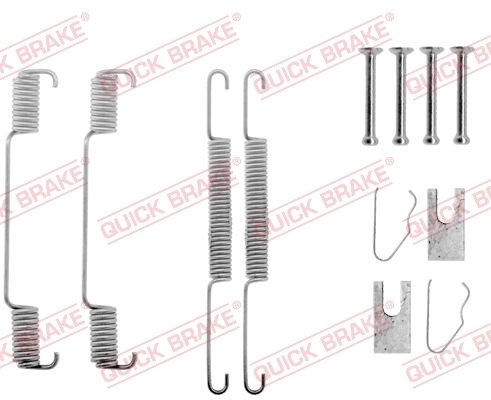 SET ACCESORII SABOTI FRANA QUICK BRAKE 105-0608 - Compatibil cu BMW