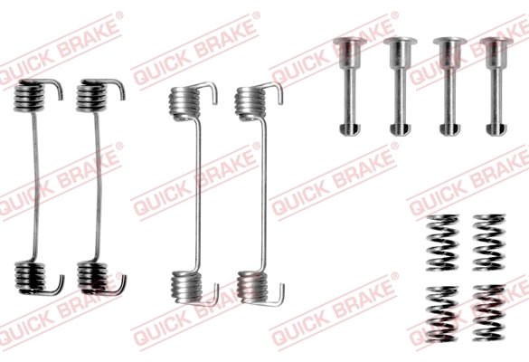 SET ACCESORII SABOTI FRANA QUICK BRAKE 105-0620 - Compatibil cu BMW