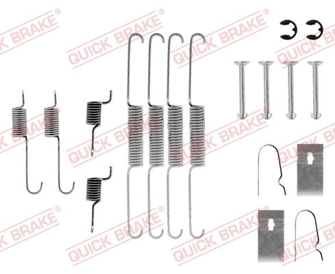 Set accesorii saboti frana QUICK BRAKE 105-0636