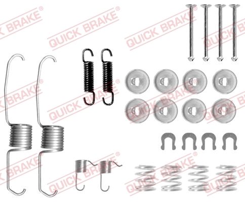 Set accesorii saboti frana QUICK BRAKE 105-0637
