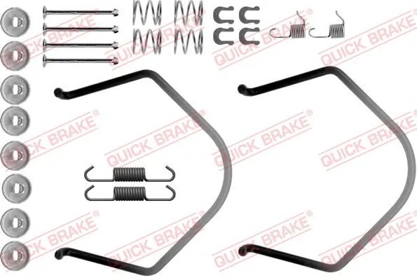 Set accesorii saboti frana QUICK BRAKE 105-0638