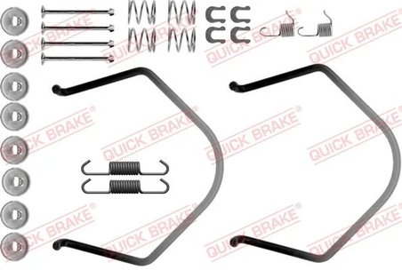 Set accesorii saboti frana QUICK BRAKE 105-0638