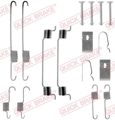 Set accesorii saboti frana QUICK BRAKE 105-0699