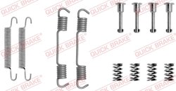 SET ACCESORII SABOTI FRANA QUICK BRAKE 105-0708 - Compatibil cu AUDI, BMW