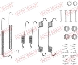 SET ACCESORII SABOTI FRANA QUICK BRAKE 105-0709 - Compatibil cu OPEL, VAUXHALL