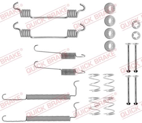 Set accesorii saboti frana QUICK BRAKE 105-0710