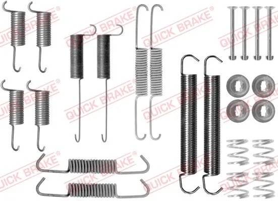 SET ACCESORII SABOTI FRANA QUICK BRAKE 105-0712 - Compatibil cu VW