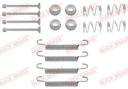 SET ACCESORII SABOTI FRANA QUICK BRAKE 105-0711 - Compatibil cu OPEL, SAAB, VAUXHALL