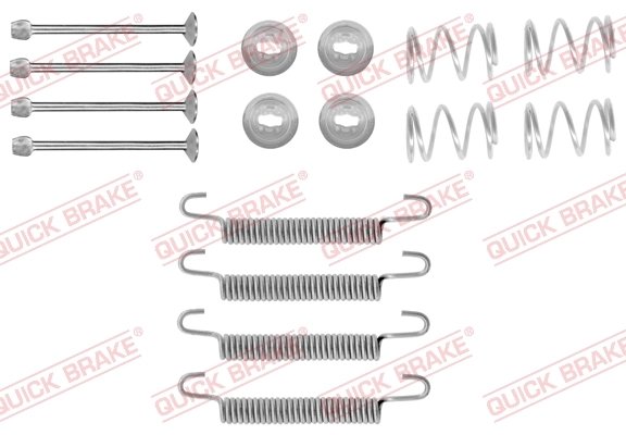 Set accesorii saboti frana QUICK BRAKE 105-0711