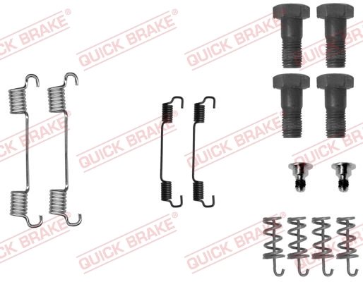 SET ACCESORII SABOTI FRANA QUICK BRAKE 105-0716 - Compatibil cu MERCEDES-BENZ