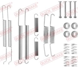 SET ACCESORII SABOTI FRANA QUICK BRAKE 105-0726 - Compatibil cu SEAT, SKODA, VW