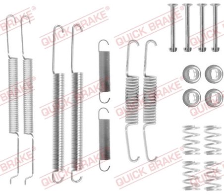 Set accesorii saboti frana QUICK BRAKE 105-0726