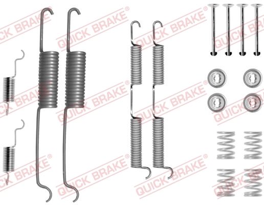 Set accesorii saboti frana QUICK BRAKE 105-0727