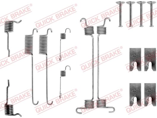 SET ACCESORII SABOTI FRANA QUICK BRAKE 105-0731 - Compatibil cu FORD