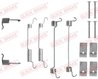 SET ACCESORII SABOTI FRANA QUICK BRAKE 105-0735 - Compatibil cu HONDA, ROVER