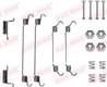 SET ACCESORII SABOTI FRANA QUICK BRAKE 105-0737 - Compatibil cu NISSAN
