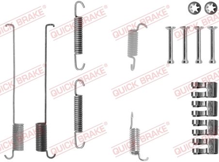 Set accesorii saboti frana QUICK BRAKE 105-0739