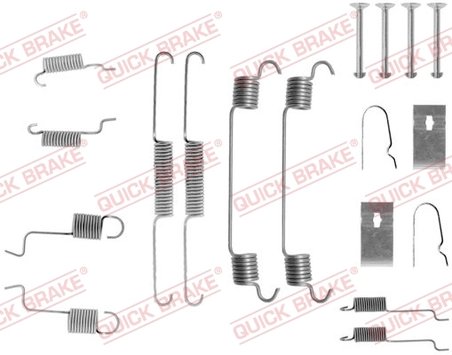 Set accesorii saboti frana QUICK BRAKE 105-0742