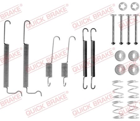 Set accesorii saboti frana QUICK BRAKE 105-0744