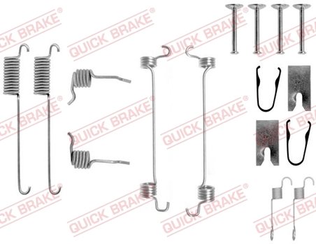 Set accesorii saboti frana QUICK BRAKE 105-0751