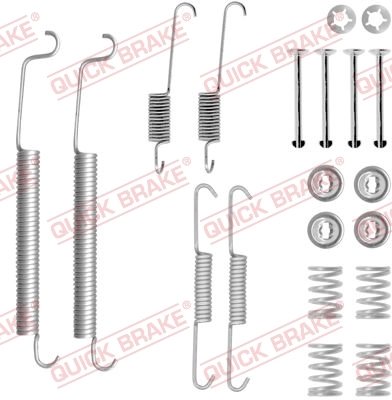 SET ACCESORII SABOTI FRANA QUICK BRAKE 105-0756 - Compatibil cu PEUGEOT, RENAULT