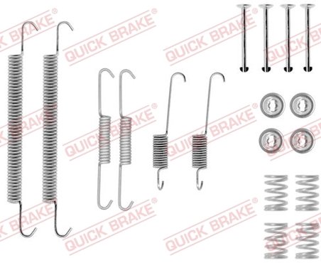 Set accesorii saboti frana QUICK BRAKE 105-0757