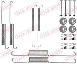 SET ACCESORII SABOTI FRANA QUICK BRAKE 105-0758 - Compatibil cu ISUZU, OPEL, VAUXHALL