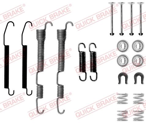 Set accesorii saboti frana QUICK BRAKE 105-0761