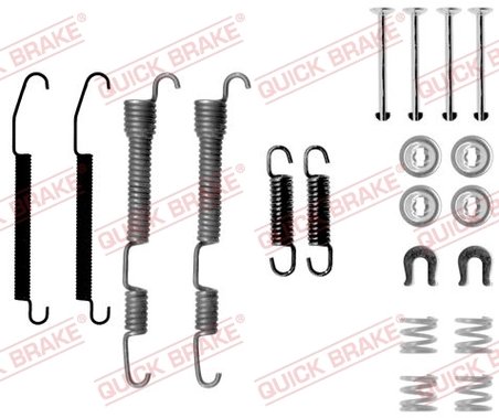 Set accesorii saboti frana QUICK BRAKE 105-0761